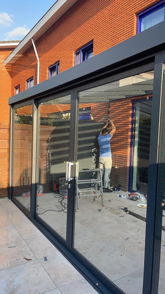 Aluminium veranda / overkapping op maat – incl. montage, Ophalen of Verzenden, Nieuw, Serre