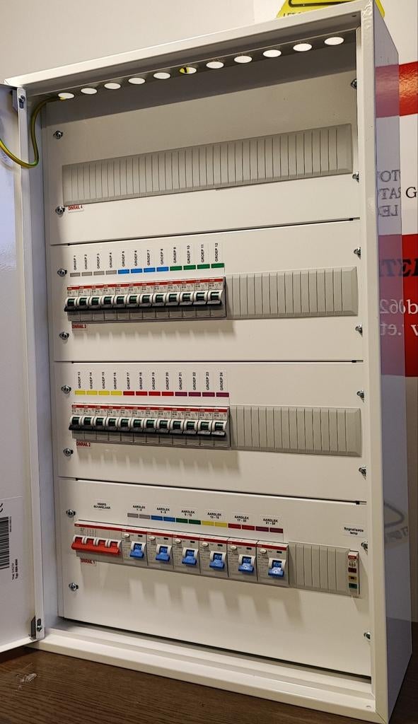 Groepenkast met ️️️🅰️🅱️🅱️ 24 groepen, Verzenden, Nieuw, Overige typen