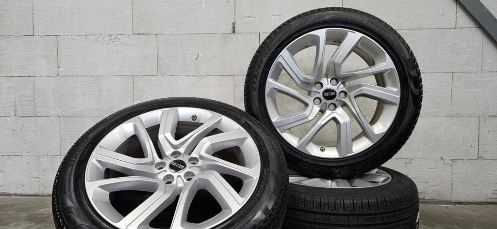 21" Range Rover Sport Vogue L405 L494 orig velgen All-season, Auto-onderdelen, Gebruikt, 275 mm, Banden en Velgen, All Season
