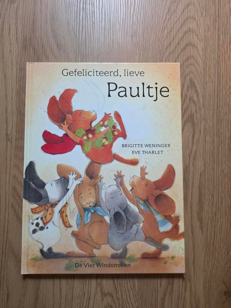 Gefeliciteerd, lieve Paultje - Voorleesboek, Ophalen of Verzenden, Zo goed als nieuw, Brigitte Weninger, Prentenboek