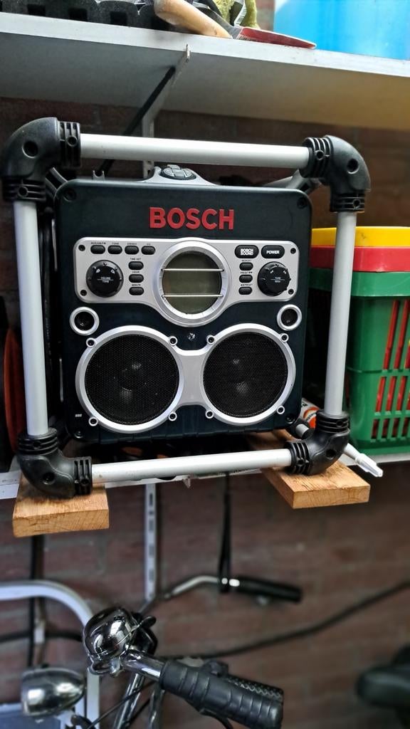 Te koop bouwradio bosch met afstandbediening., Ophalen of Verzenden, Bouwradio