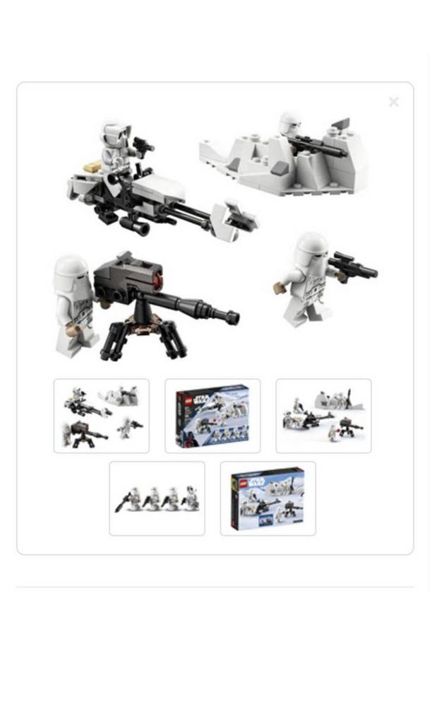 LEGO Star Wars Snowtrooper Battle Pack (75320), Kinderen en Baby's, Speelgoed | Duplo en Lego, Ophalen of Verzenden, Zo goed als nieuw