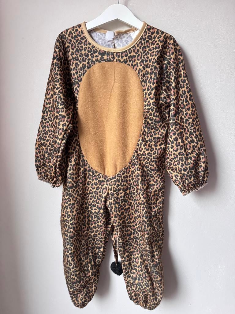 Carnaval panter pak, Kinderen en Baby's, Carnavalskleding en Verkleedspullen, Ophalen of Verzenden, Zo goed als nieuw, 110 t/m 116