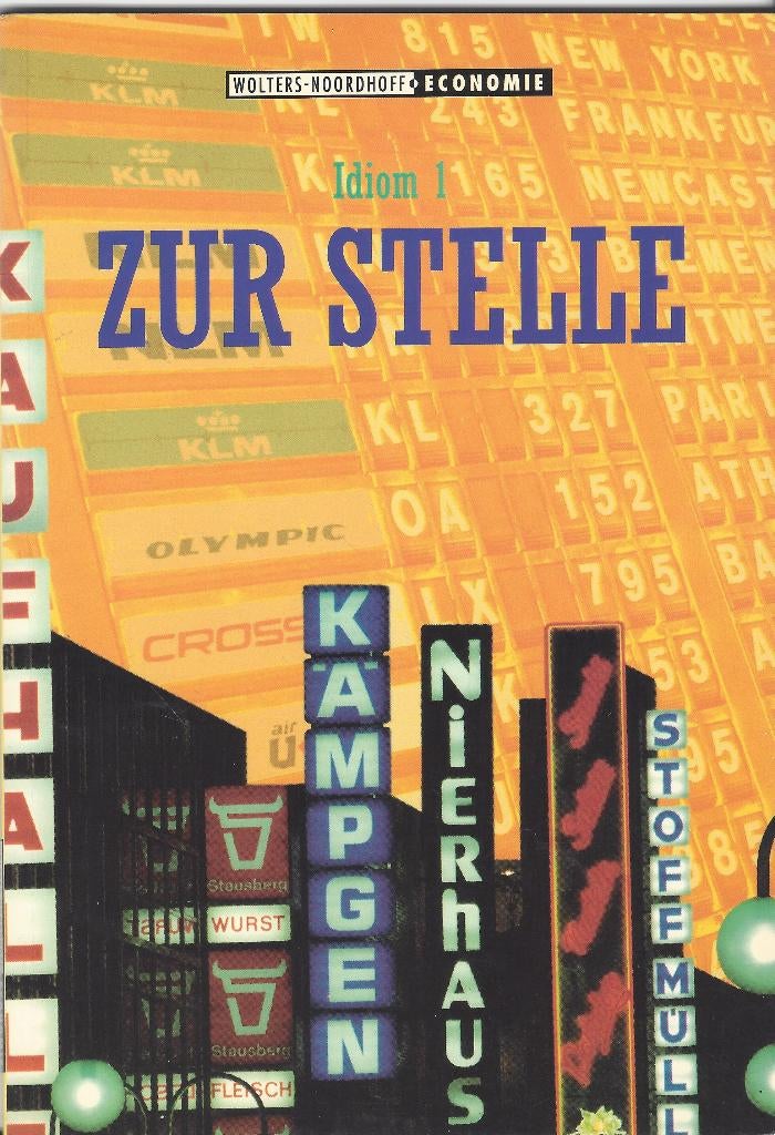 ZUR STELLE- Idiom 1-Handelskorrespondenz- Biesma e.a *NIEUW*, Duits, Ophalen of Verzenden, HAVO, Nieuw