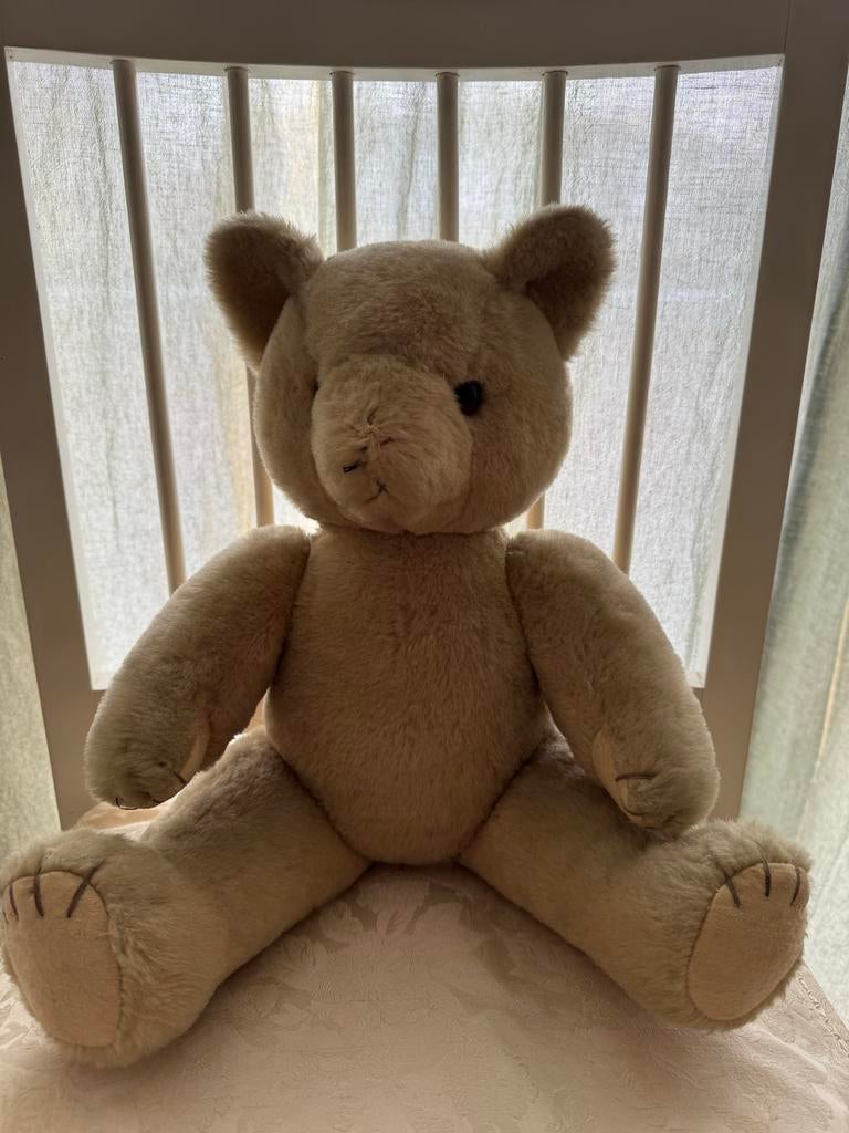 Antieke Teddybeer - Verzamelobject, Ophalen of Verzenden, Gebruikt, Beer