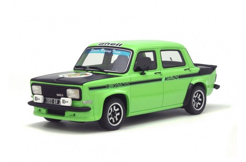 Simca 1000 Rallye 2 SRT 1:18 Otto Models OT667, Ophalen of Verzenden, Nieuw, Auto, OttOMobile