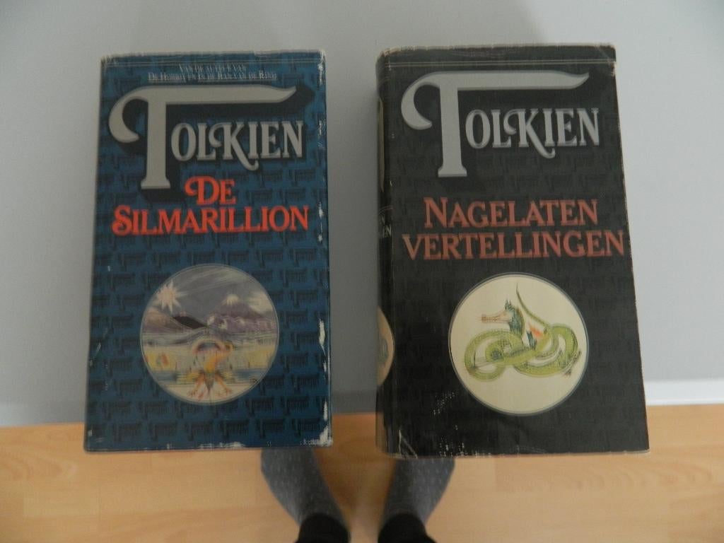 2x Tolkien // De Silmarillion en Nagelaten vertellingen, Ophalen of Verzenden, Gelezen, J.R.R. Tolkien