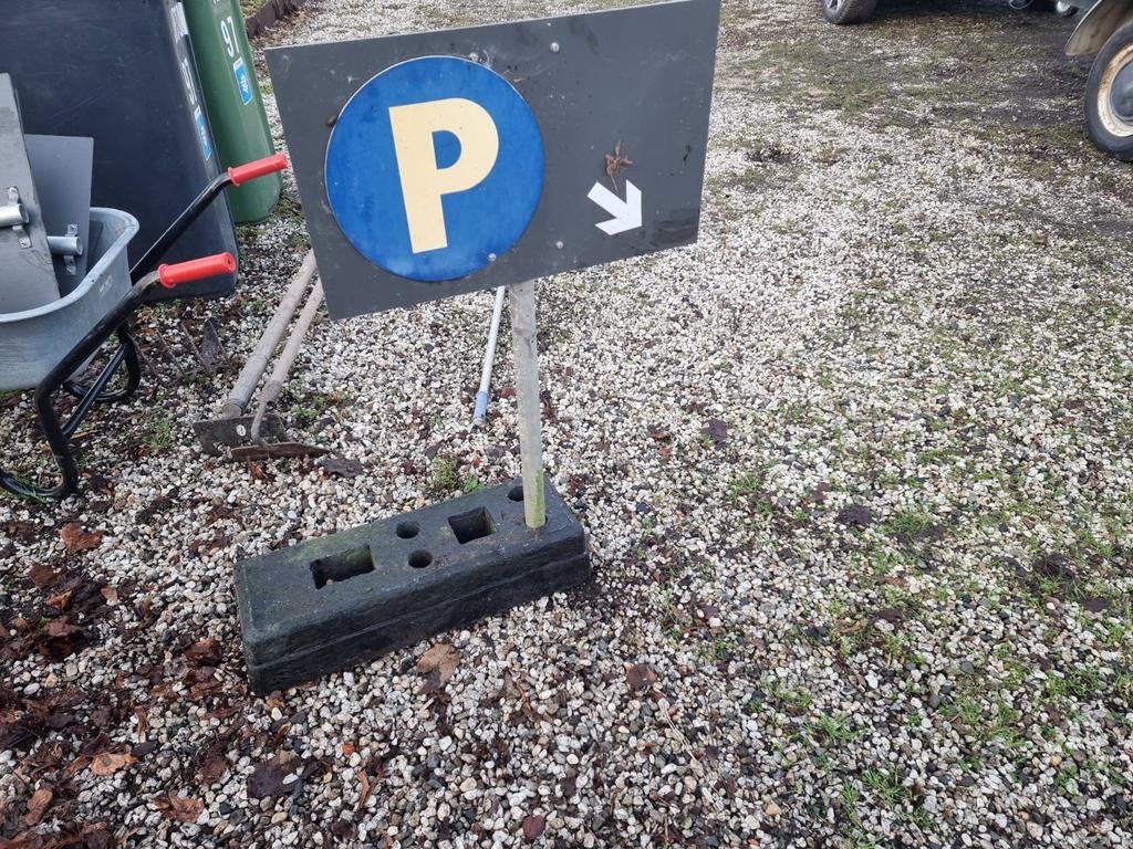 5 Bordhouders met Trespa plaat en 2 zware voeten, Ophalen of Verzenden, Gebruikt, Minder dan 1 meter, Overige typen