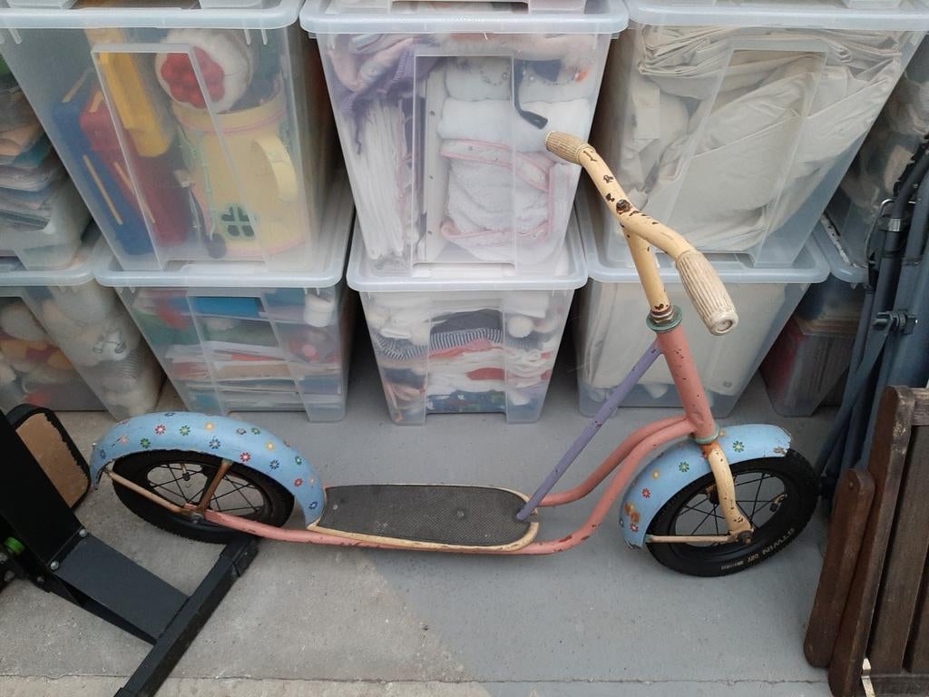 Vintage stepje, Fietsen en Brommers, Steps, Ophalen, Gebruikt, Gewone step