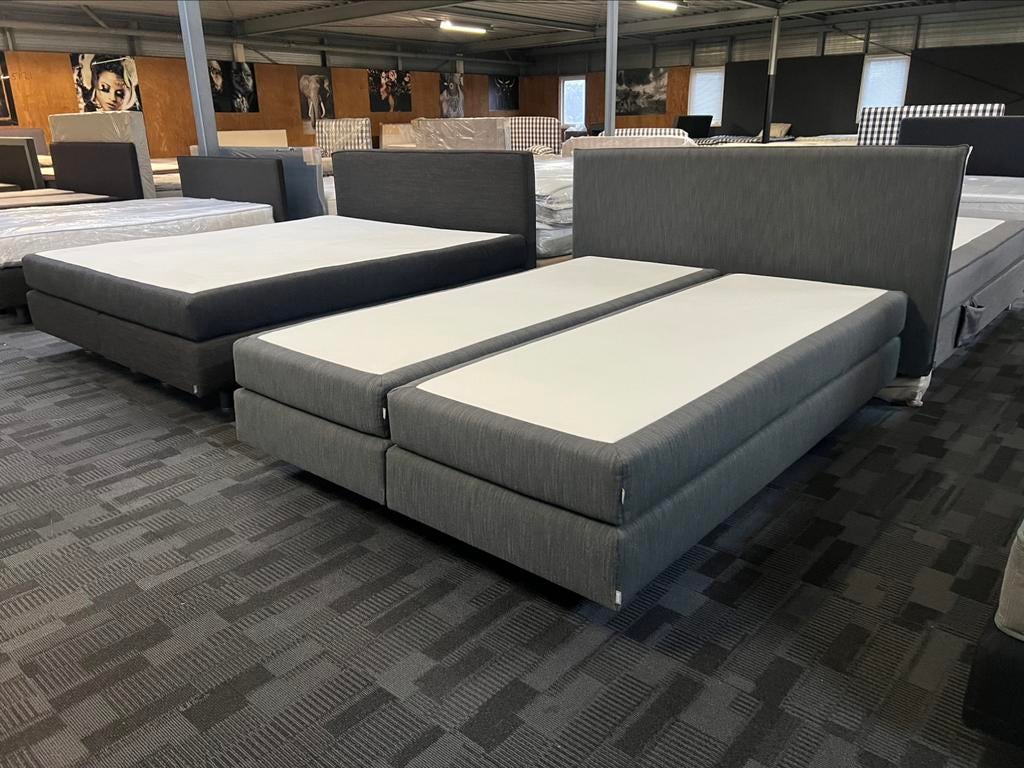 Auping boxspring in de maat 160x210 extra langEvent. Pullman, Huis en Inrichting, Slaapkamer | Bedden, Ophalen, 210 cm, Tweepersoons