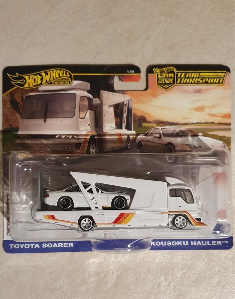 Hot Wheels Toyota Soarer & Kousoku Hauler Team Transport, Ophalen of Verzenden, Nieuw, Auto