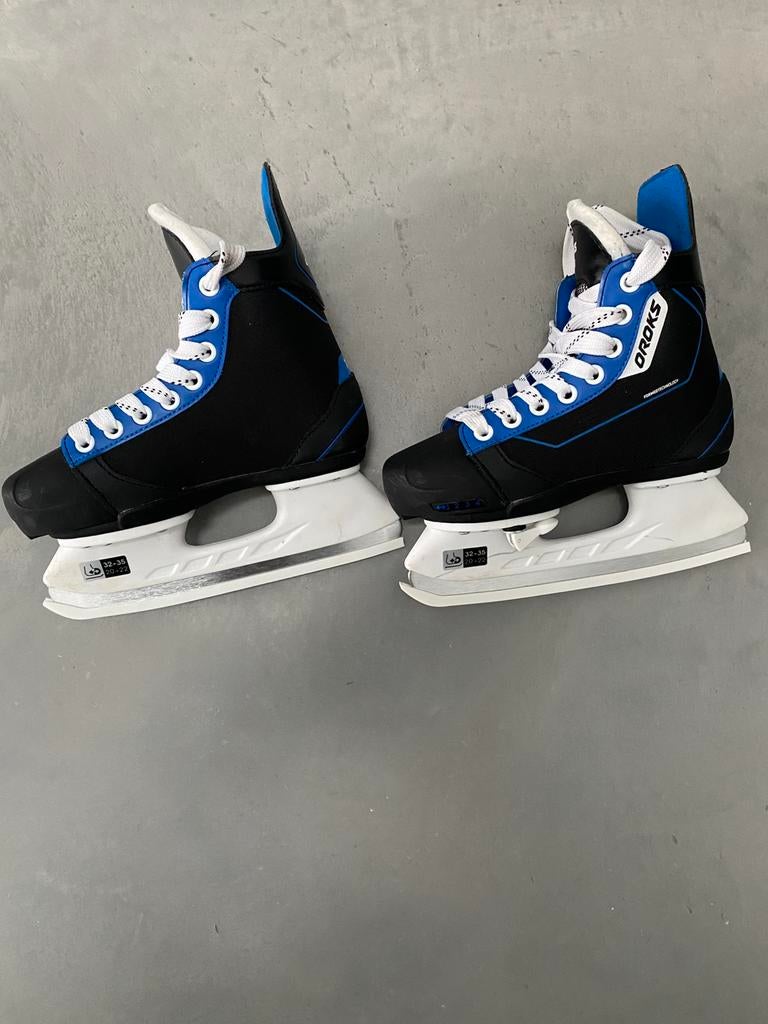 Decsthlon Oroks schaatsen maat 32-35 op de groei, Ophalen of Verzenden, Zo goed als nieuw, IJshockeyschaatsen, Overige merken