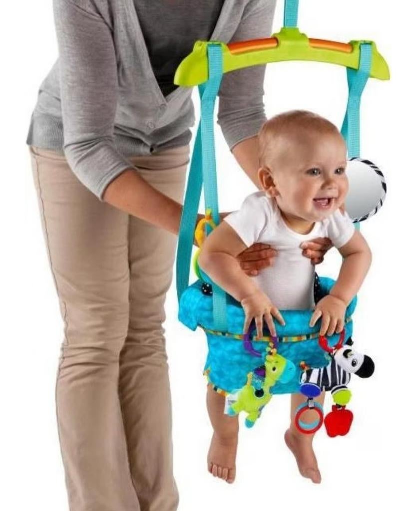 Bright Starts Bounce 'n Spring Schommel, Kinderen en Baby's, Speelgoed | Babyspeelgoed, Nieuw, Babygym, Met geluid, Ophalen of Verzenden
