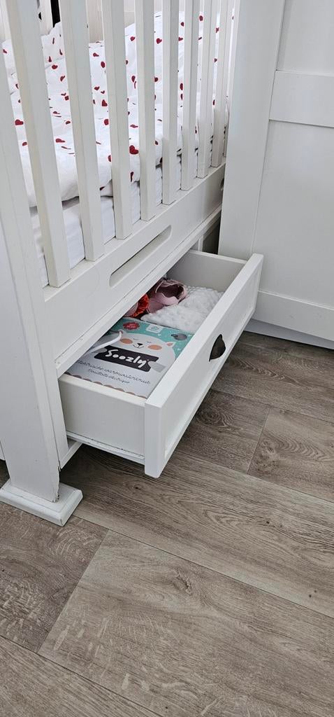 “Landelijke babykamer set – Kidsmill Bateau Babykamer, Ophalen of Verzenden, Zo goed als nieuw, Ledikant