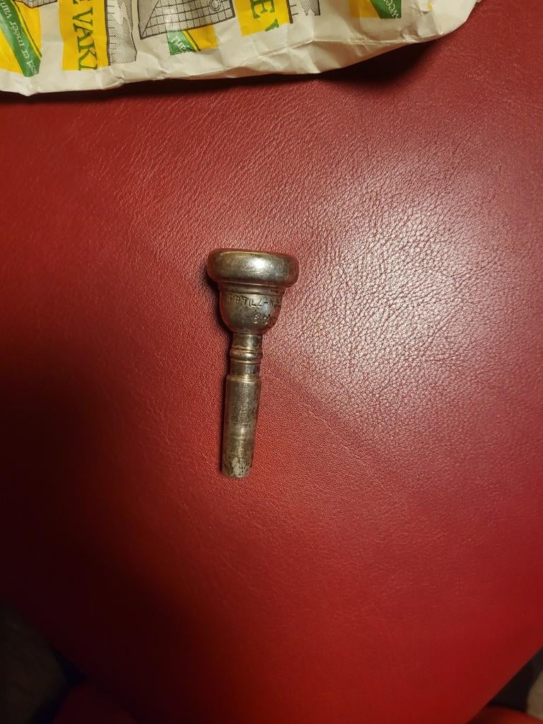 Verzilverd Tilz Mondstuk 6C, Muziek en Instrumenten, Blaasinstrumenten | Overige, Ophalen of Verzenden, Gebruikt, Koperblazer