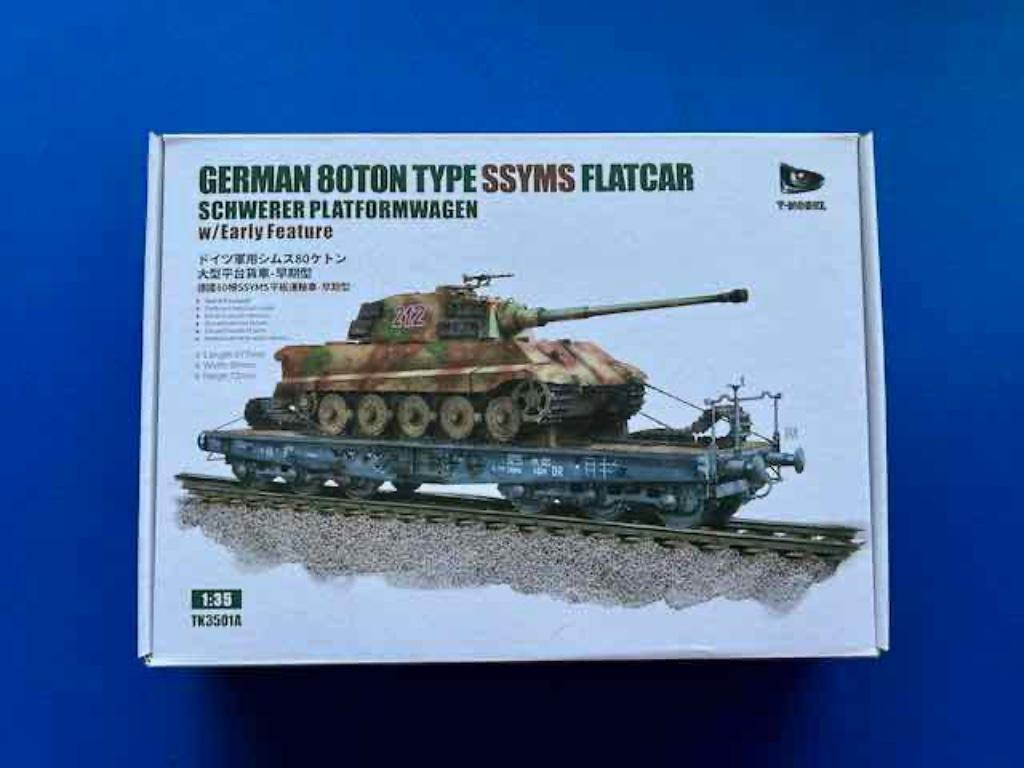 AFV TIGER & SSYMS wagon Transport set 1/35 AF35S25, Tank, Italeri, Verzenden, 1:32 tot 1:50