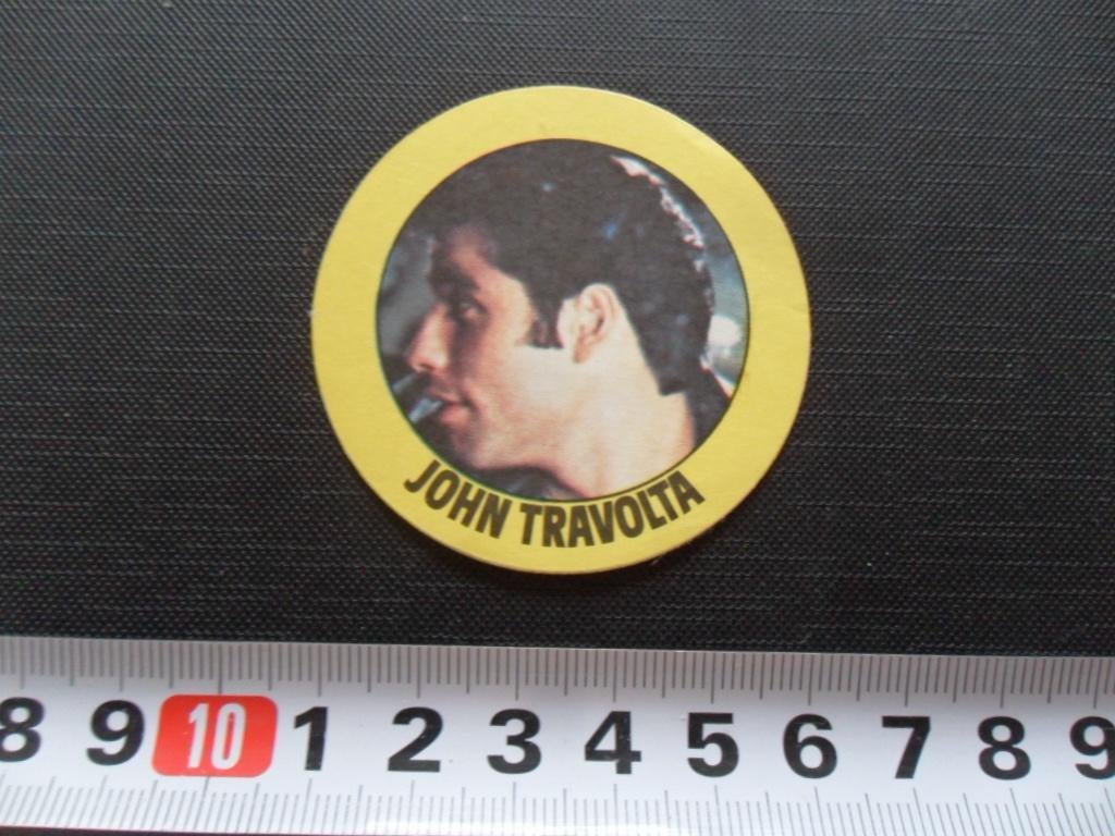 sticker 318 grease john travolta, Verzamelen, Ophalen, Zo goed als nieuw