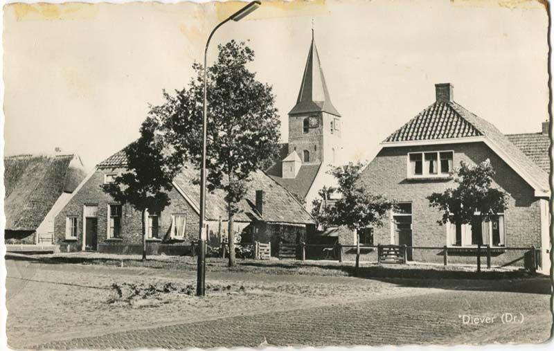 WESTERVELD DIEVER DIEVERBRUG Partij van 9 kaarten., Verzamelen, Ansichtkaarten | Nederland, Verzenden, 1940 tot 1960, Drenthe