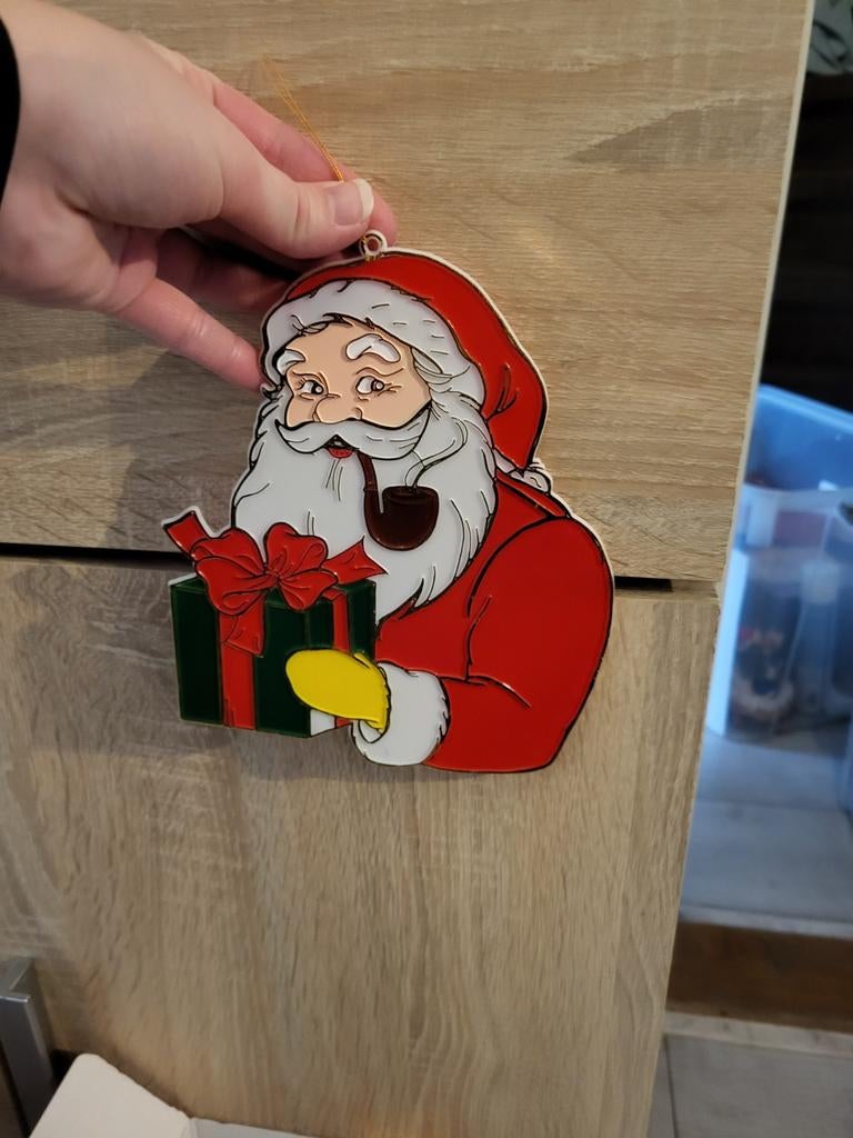 Kerstman hanger met pijp kerst, Diversen, Kerst, Ophalen of Verzenden, Nieuw