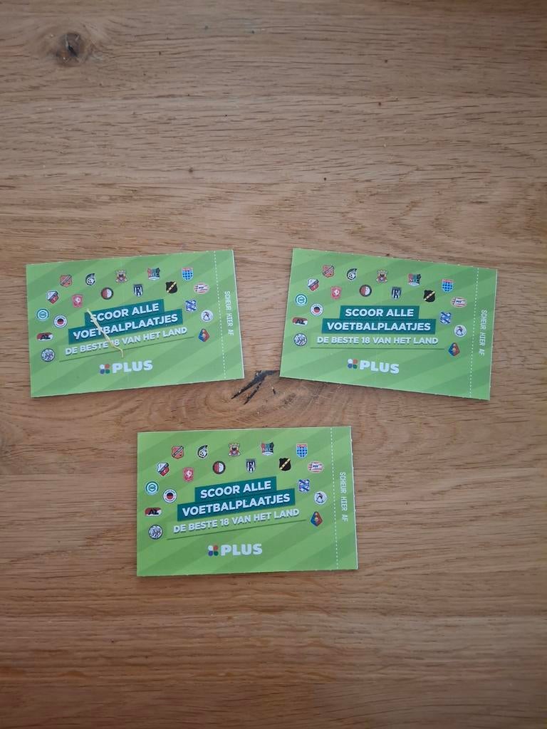 Voetbalplaatjes - Verzamel ze allemaal!, Plus, Ophalen of Verzenden