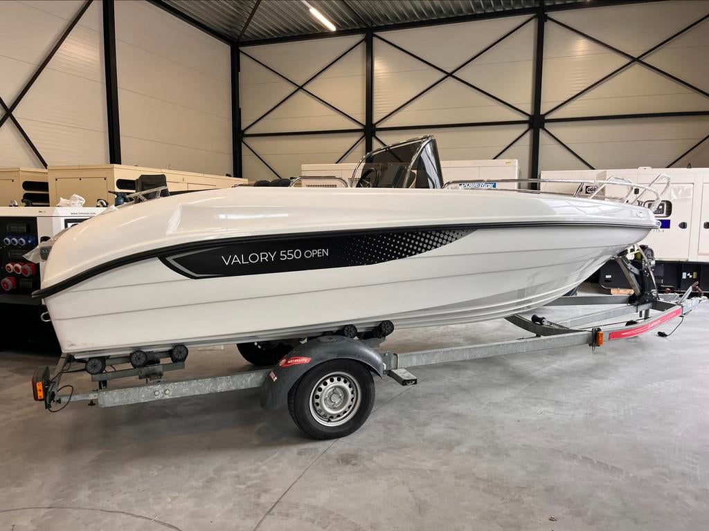 Consoleboot: Valory V550 Open - nieuw!, Nieuw, Ophalen, 70 pk of meer, 3 tot 6 meter