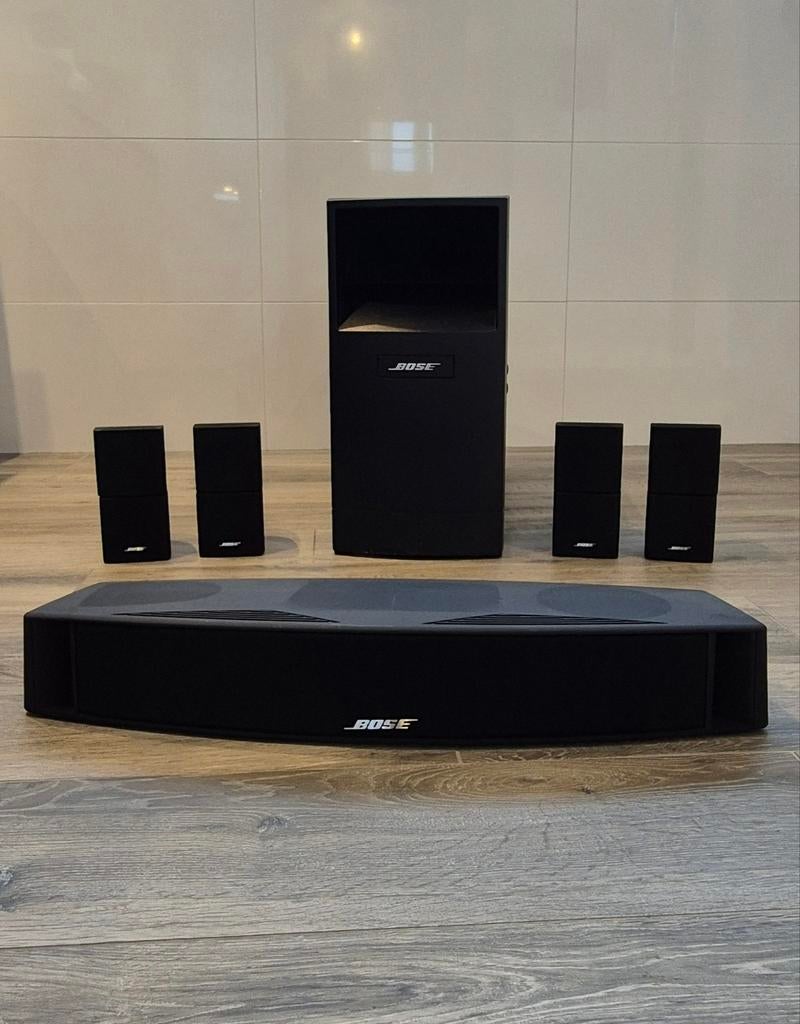Bose Acoustimass 10 + Marantz SR6010 suround receiver+VCS 10, 70 watt of meer, Zo goed als nieuw, Overige spelers, Ophalen