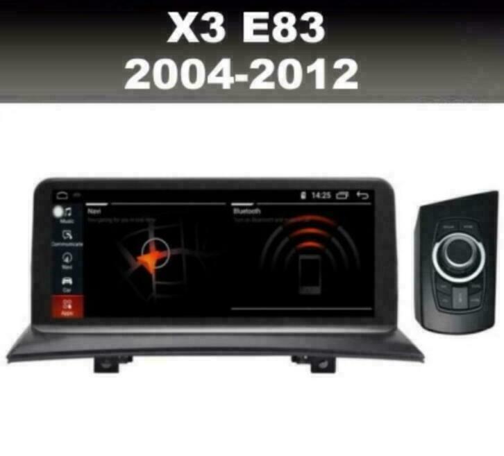 BMW X3 E83 10,25inch navigatie android 13 wifi dab+ carkit, Ophalen of Verzenden, Nieuw