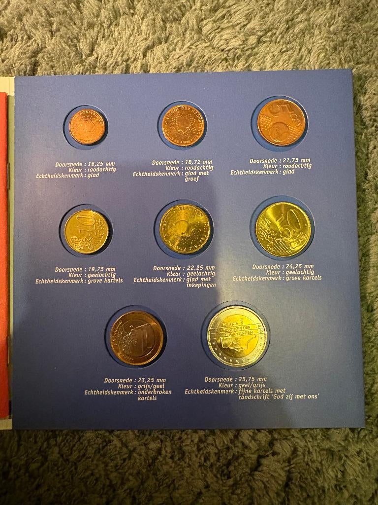 Nederland Euro munten set introductie Euro 2002, Postzegels en Munten, Munten | Nederland, Ophalen of Verzenden, Koningin Beatrix