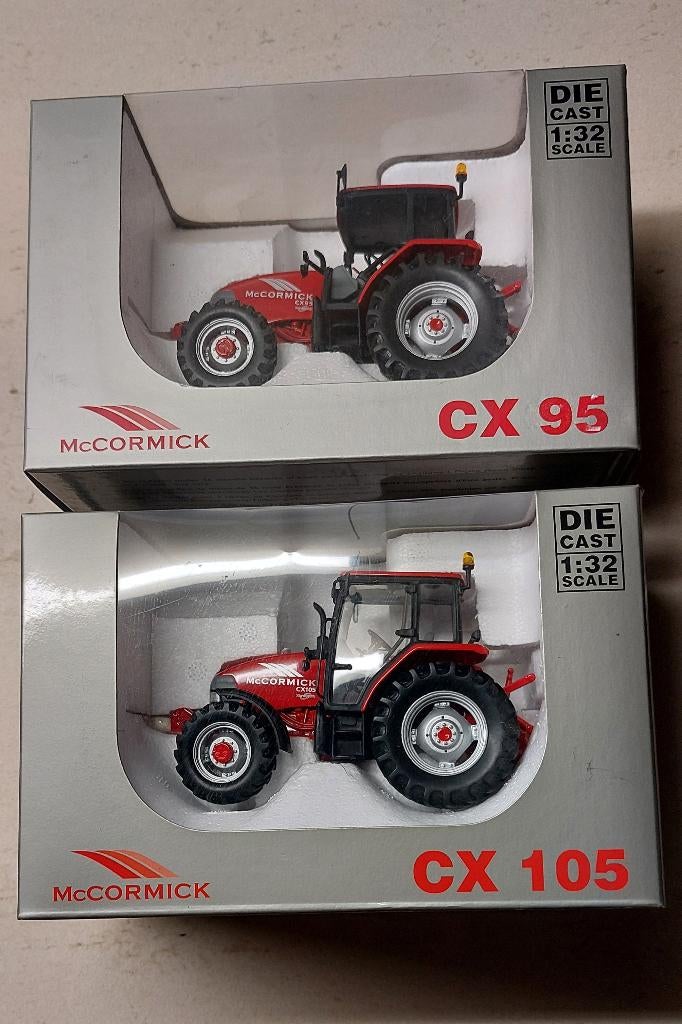 1:32 Mc Cormick cx95 en Mc Cormick cx105 NIEUW, Ophalen of Verzenden, Nieuw, Tractor of Landbouw, Overige merken