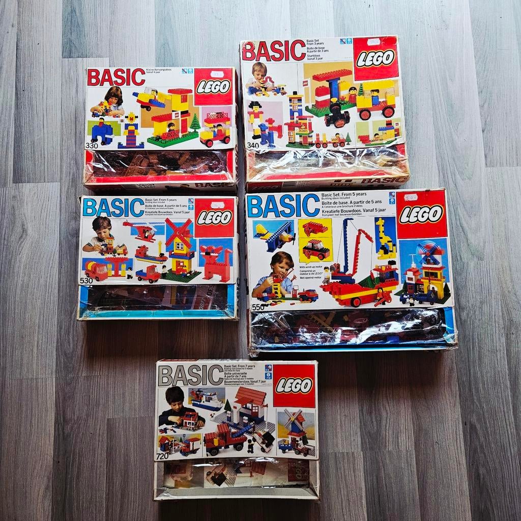 Lego Basis Building Sets - 5x, Kinderen en Baby's, Speelgoed | Duplo en Lego, Gebruikt, Ophalen of Verzenden