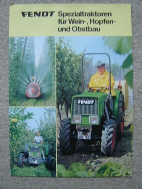 153 : Fendt  Spezialtraktoren..., Ophalen of Verzenden, Zo goed als nieuw, Folder