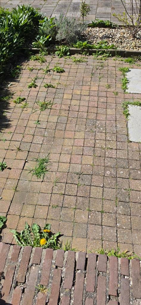 Steentjes 10x10 cm gratis, Ophalen, Gebruikt, 5 tot 10 m², Overige typen