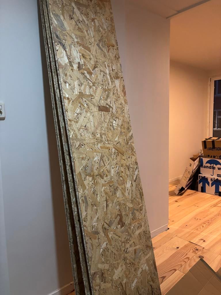 OSB platen, Ophalen of Verzenden, Gebruikt, Hout, Minder dan 20 mm