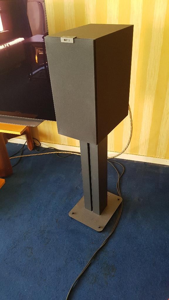 KEF Q Concerto Meta, zwart incl. stands., Zo goed als nieuw, 60 tot 120 watt, Front, Rear of Stereo speakers, Ophalen