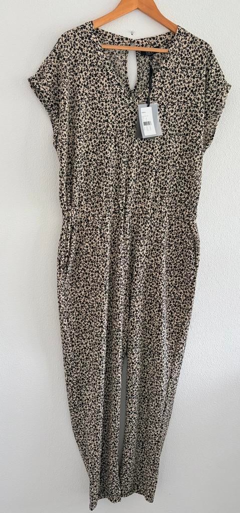 Jumpsuit Es & Sy mt 44, Ophalen of Verzenden, Zo goed als nieuw, Maat 42/44 (L), Zwart