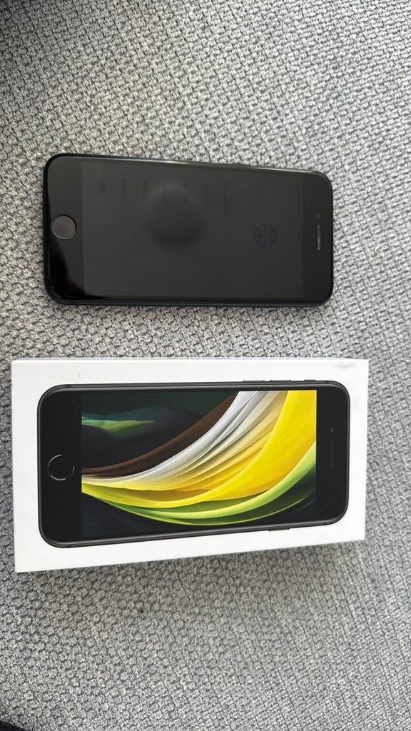 Iphone SE 2020, Zwart, Ophalen of Verzenden, Zo goed als nieuw, 64 GB