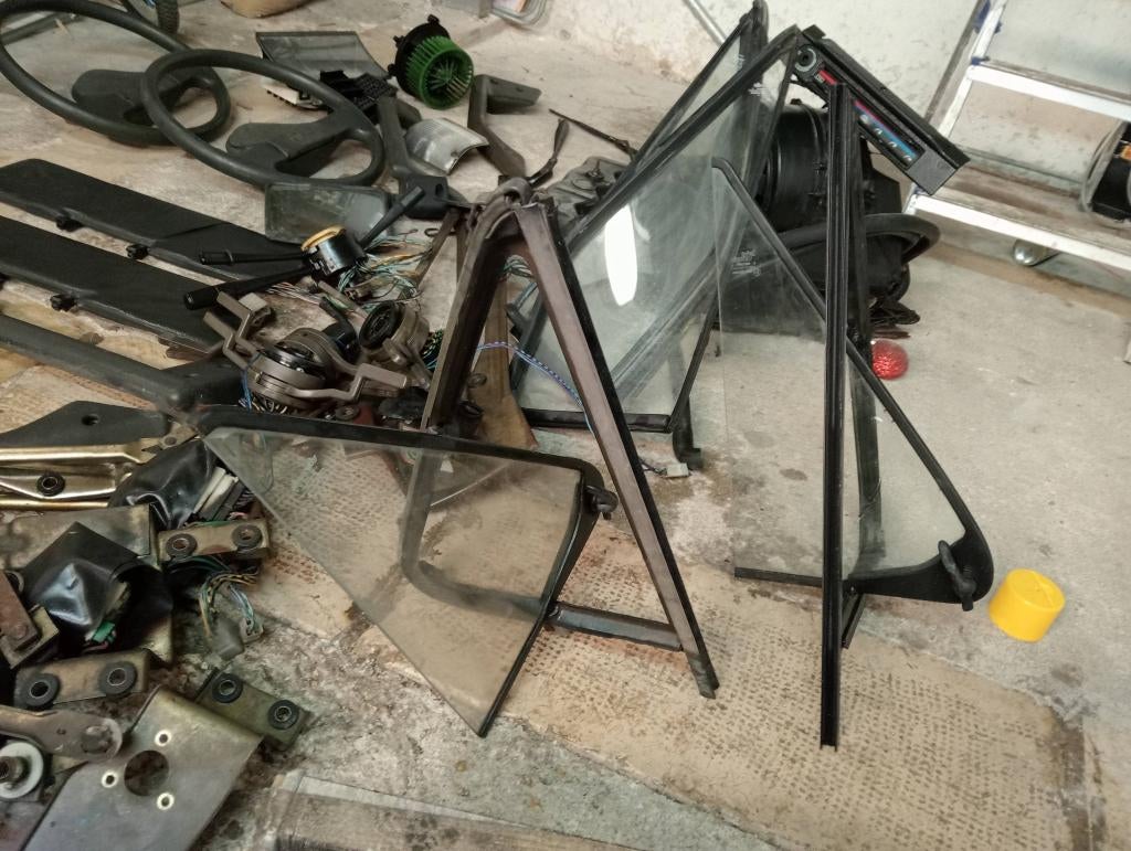 Camper ruit fiat ducato peugeot j5 c25 driehoek ruitje deur, Verzenden, Gebruikt