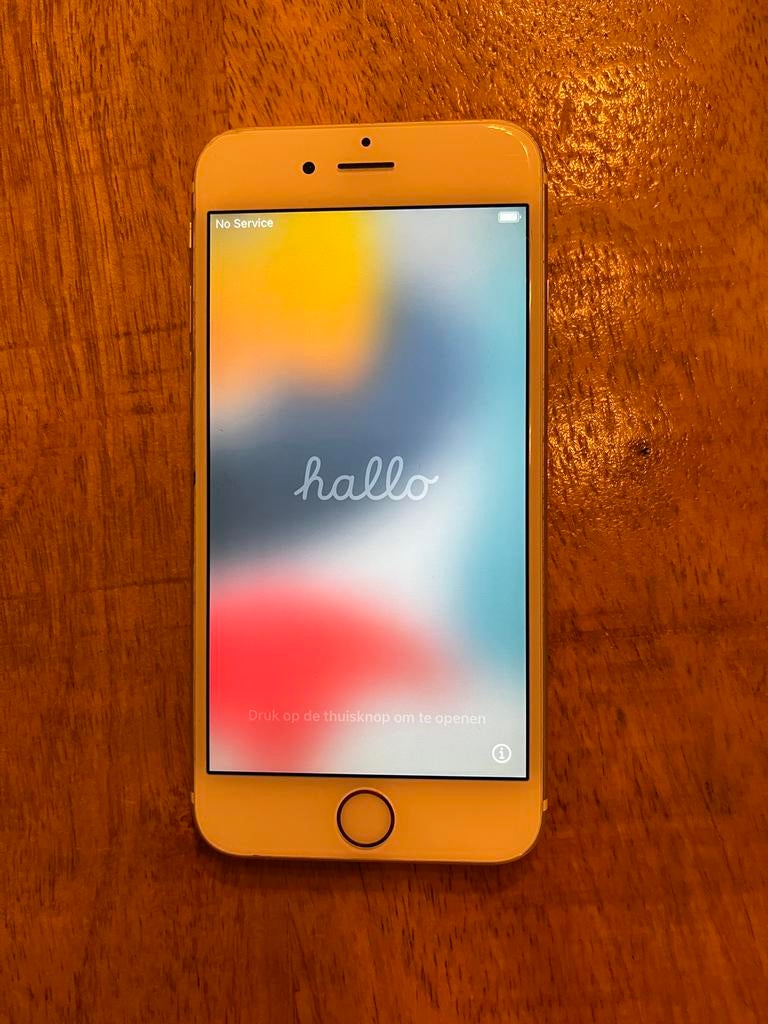 iPhone 6S 64GB Goud batterij 100%, Gebruikt, Ophalen of Verzenden, 64 GB, Zonder simlock