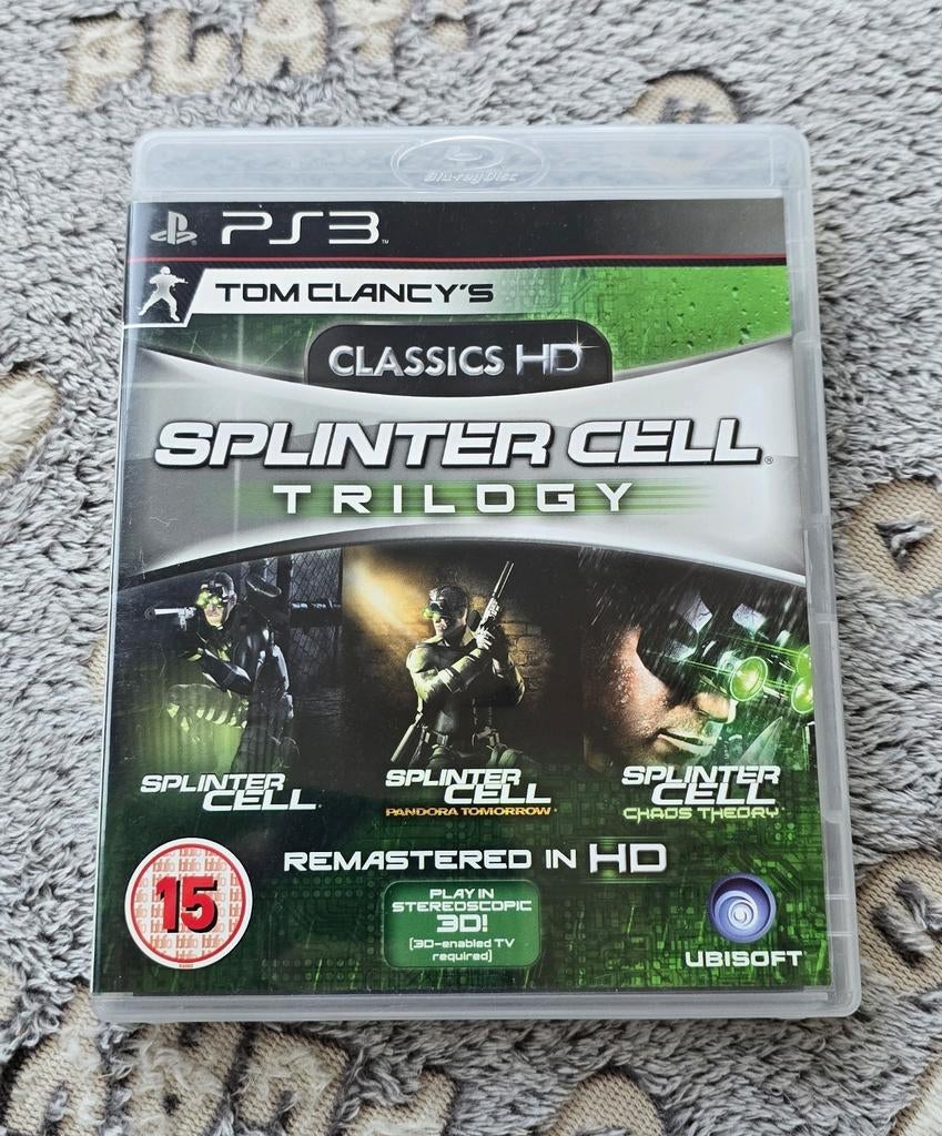 Classics HD Splinter Cell Trilogy, Spelcomputers en Games, Avontuur en Actie, Vanaf 18 jaar, 1 speler, Ophalen of Verzenden
