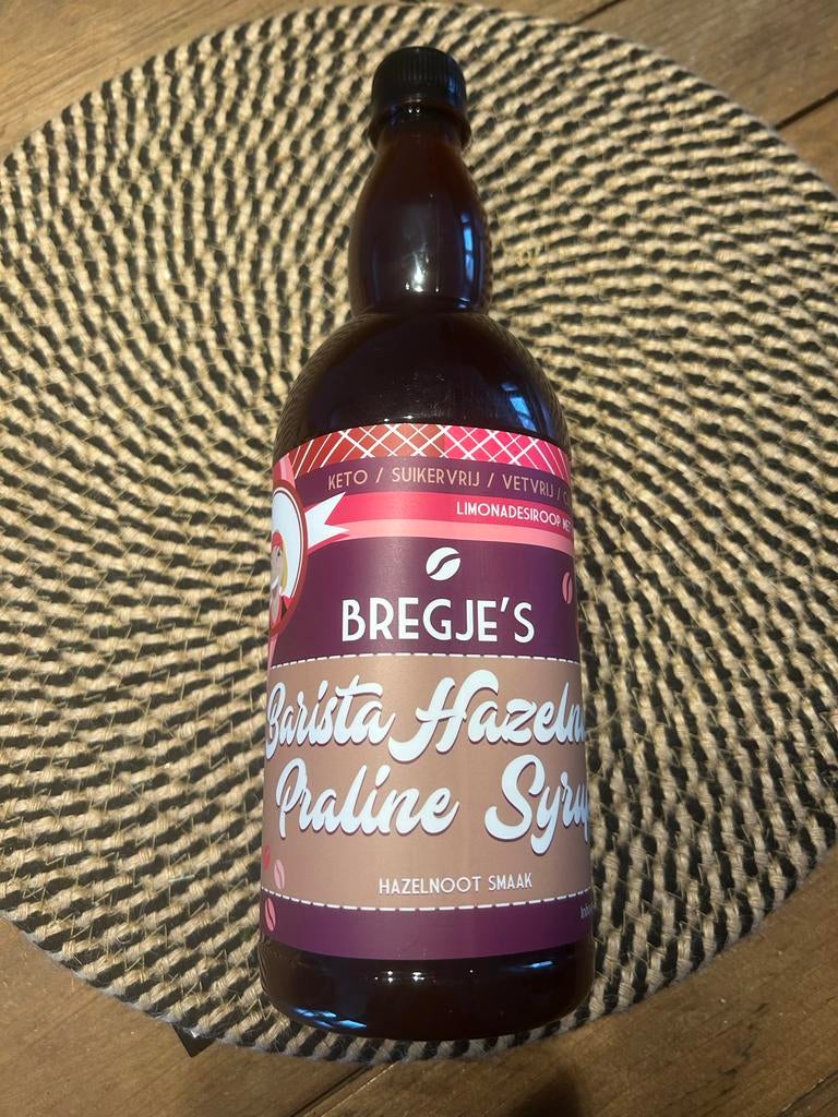 Bregje’s siroop Hazelnoot Praliné nieuw keto suikervrij, Diversen, Ophalen