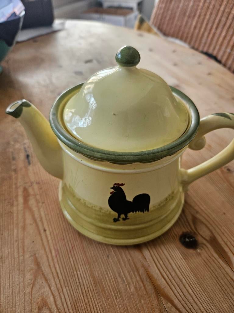 Theepot kippenservies zeller keramik, Ophalen