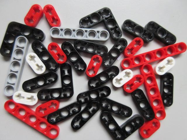 nr. 8159, Technic dunne liftarmen/beams, Ophalen of Verzenden, Zo goed als nieuw, Complete set, Lego