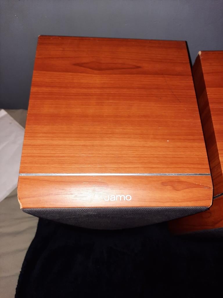 Jamo E610 speakers. Max. 140 Watt., Ophalen, 120 watt of meer, Front, Rear of Stereo speakers, Jamo