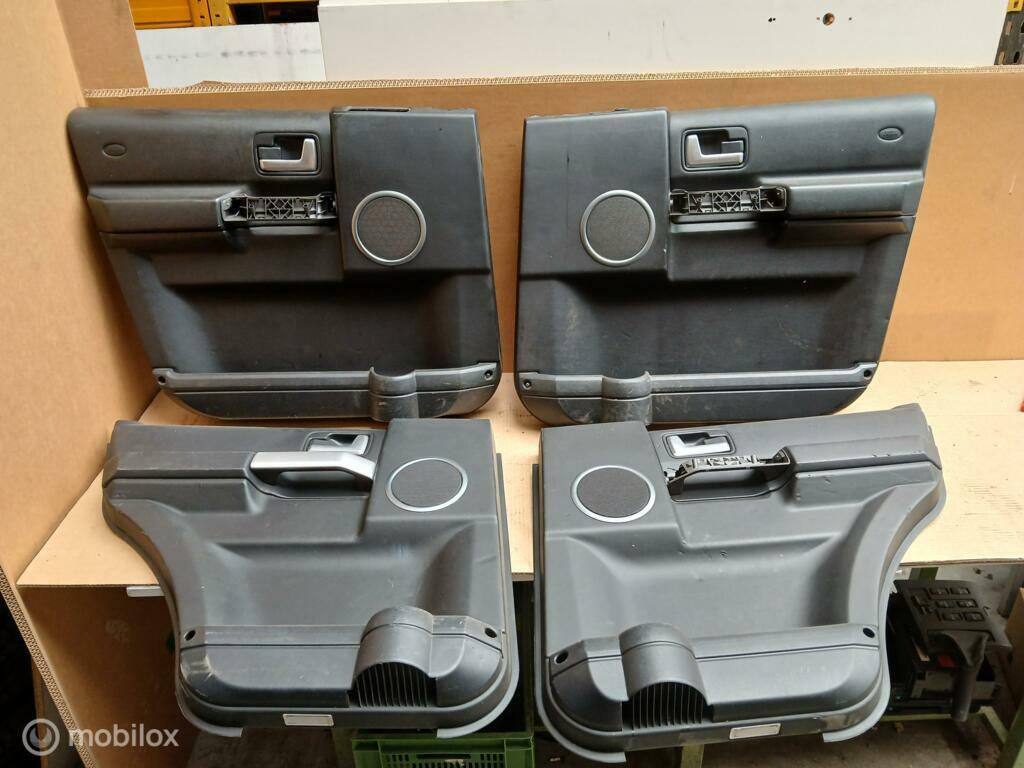 Deurpanelen Land Rover Discovery 3 LR3 Deurkaart zwart, Auto-onderdelen, Interieur en Bekleding, Land Rover, Ophalen of Verzenden