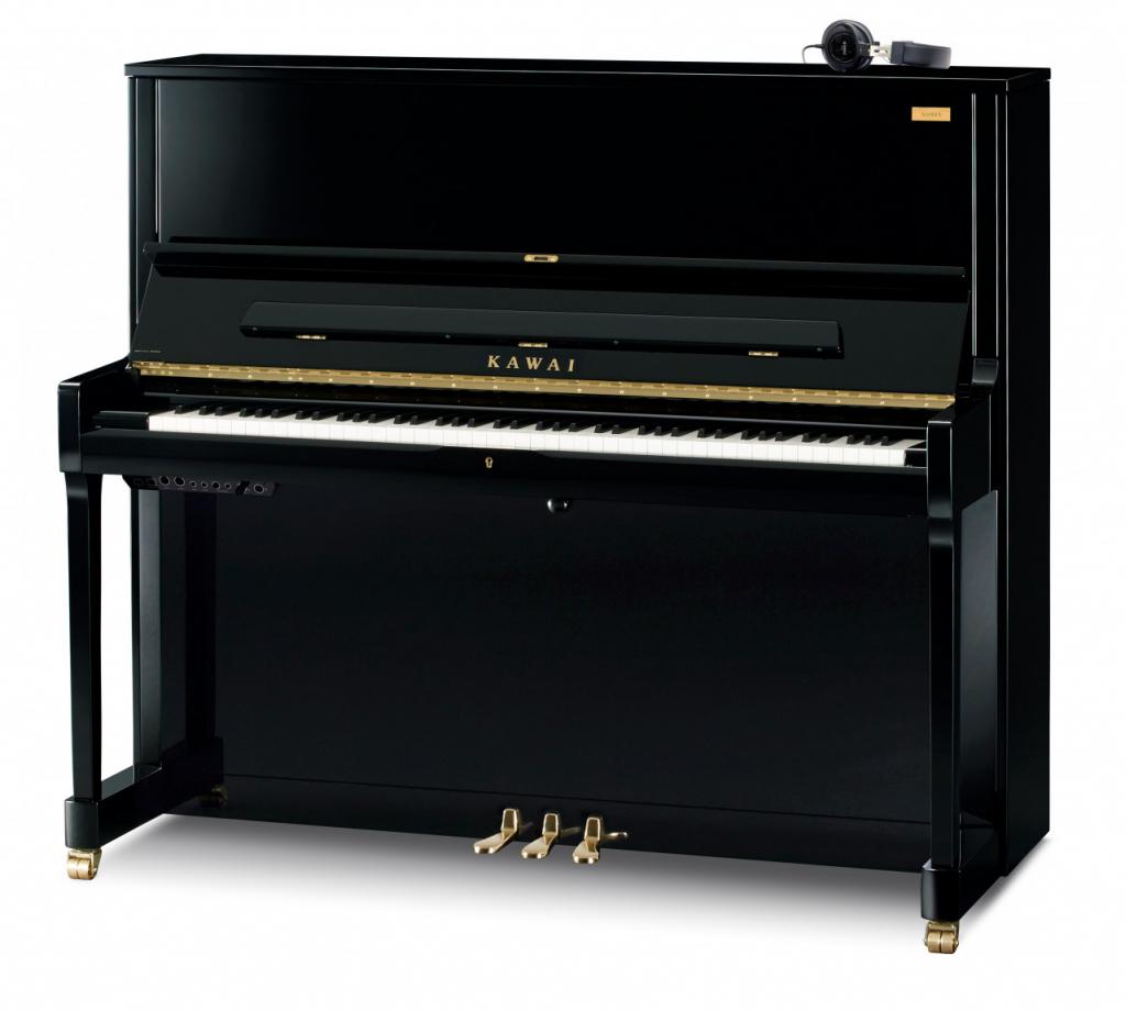 Kawai K-500 AURES2 All-In-One piano in showroom K500, Niet ingevuld, Zwart, Niet ingevuld, Nieuw