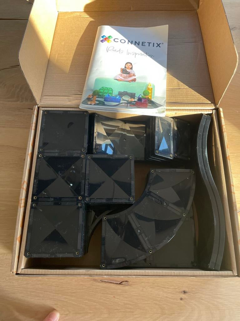 Connetix magnetic tiles 48 stuks Road versie, Ophalen of Verzenden, Nieuw, Overige merken