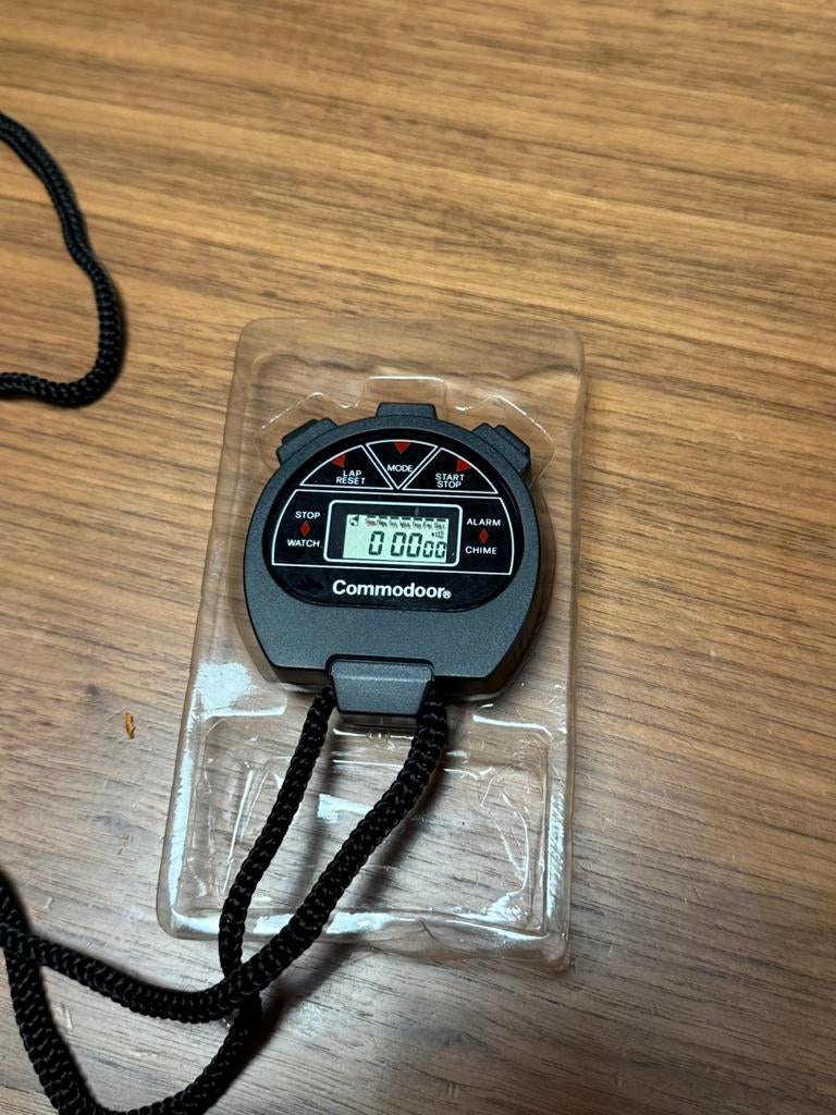 Oude stopwatch Commodoor, Ophalen of Verzenden, Computers en Rekenmachines