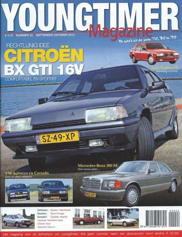 Youngtimer 22 2013 : VW Scirocco GTX 16V - Corrado 16V, Ophalen of Verzenden, Gelezen, Algemeen