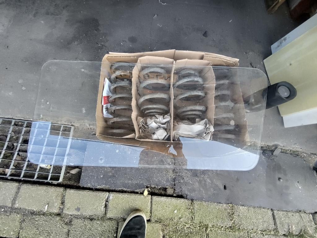 Raam van glas rechtsachter Volkswagen Transporter T3, Auto-onderdelen, Ophalen of Verzenden, Volkswagen