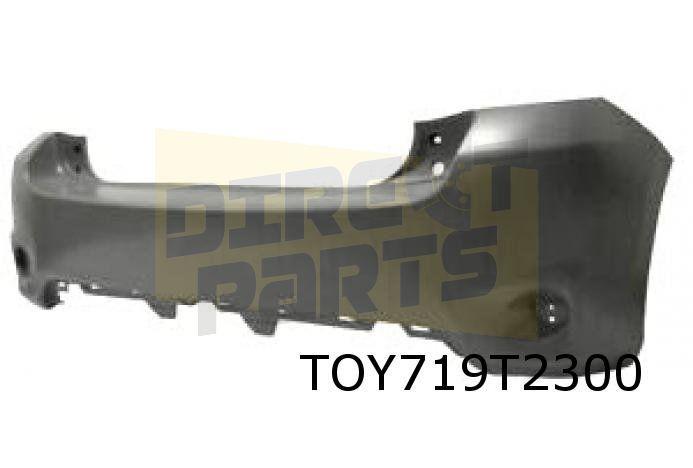 Toyota Auris (1/10-12/12) achterbumper (te spuiten) Originee